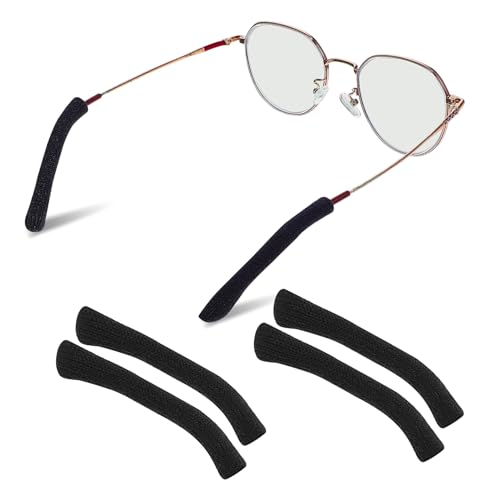 WOFASHPURET Eyewear Soft Knitting Retainer Glasses Ear Pads Temple Grip for Glasses Comfortable Ear