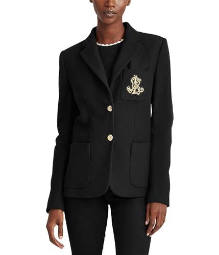 Lauren Ralph Lauren Women's Patch Jacquard Blazer