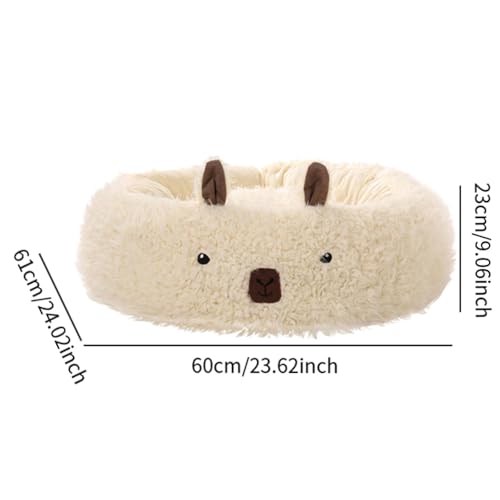 Lit plancher chat anti-dérapant en mousse et coton PP isolant