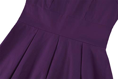 Image of MINTLIMIT Women's 1950s Retro Vintage Cocktail Party 3 /4 Sleeve Swing Dress