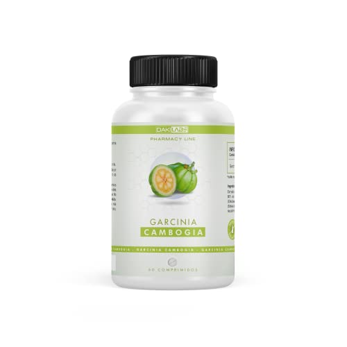 Garcinia Cambogia 1.000mg 60% HCA | Quemagrasas natural | Termogénico | Supresor del apetito | Fórmula adelgazante natural | Pastillas quemagrasas efectivas y potentes | 60 comprimidos