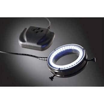 Techniquip LED Ring Light, 2-5/8 (in) ID, 80 LEDs; 100-240 VAC, 50/60 Hz