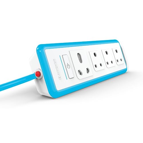 Anchor by Panasonic 16A 4 Socket Extension Board | 1 Universal Socket and 3 Standard Socket Extension Board with 1.5 Mtr Extension Cord | 4Multi Plug Socket for Home Wall, Office (22067) (B0C9HBCQX3) Amazon Price History, Amazon Price Tracker