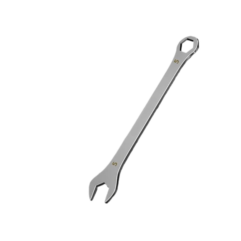 zhszzz Thin Open End Wrench 5-32mm Ratchet Spanner Multi-Function Double-end Fixed Open-end Bicycle Motorcycle Car Repair Tools(5MM)