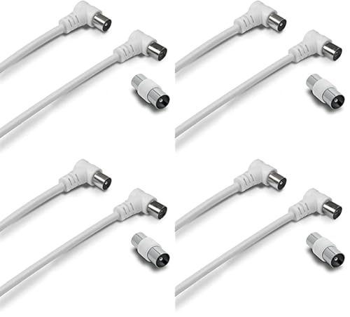 Câble TV coaxial 9,52 mm coudé pour une réception TV stable