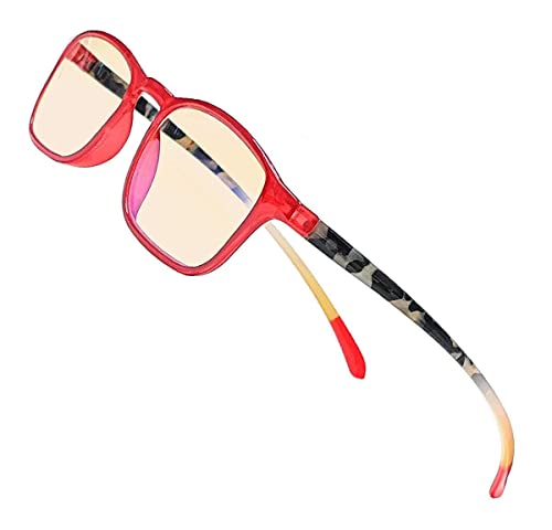 Image of Blue Light Blocking Glasses Square Lightweight Frame Computer /Reading /Gaming /TV /Phones glasses Women Men