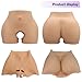 TGLTOJAHY Women's Silicone Butt & Buttocks Hip Enhancer - Light Beige Short Style (M/L/XL)