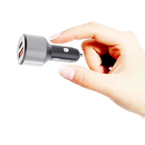 Dual USB Car Charger Dash Charger with OnePlus 8 Pro/8T/7 Pro/7/6/5/4/3 (Charger+Cable)