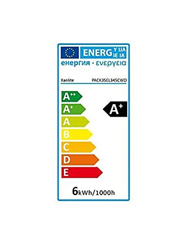 Xanlite, PACK3SEL345CWD, Lot de 3 Spots LED Encastrables, Dimmables, 6W, Blanc Neutre – vue 9