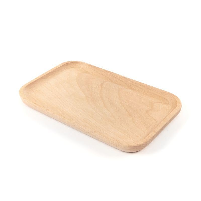 ROCKING GIFTS Bandeja Rectangular Vaciabolsillos de Madera 20x13 cm
