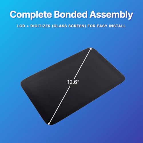 Image of Ultima Industries 12.6 inch Upgraded Rear Seat Entertainment LCD Display Screen Replacement, Compatible with 2021+ Chevy Tahoe Suburban, GMC Yukon, Cadillac Escalade Headrest Monitor
