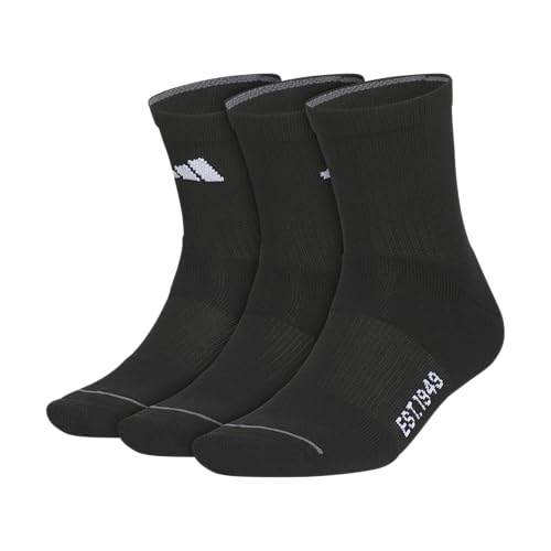 Image of adidas Cushioned Sport High Quarter Socks 3-Pairs Durable & Comfortable