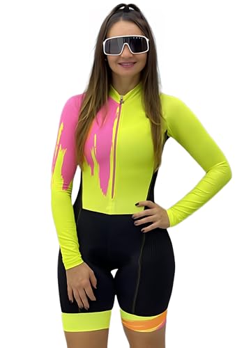 Combinaison cyclisme une pièce femme manches longues taille M séchage rapide
