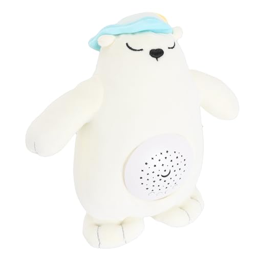 Rengue Oso de Peluche, Animal con Música y Luz, de 9,84 Pulgadas para Perros y Niños Oso de Peluche, Suave e Interactivo, Juguetes para Bebés