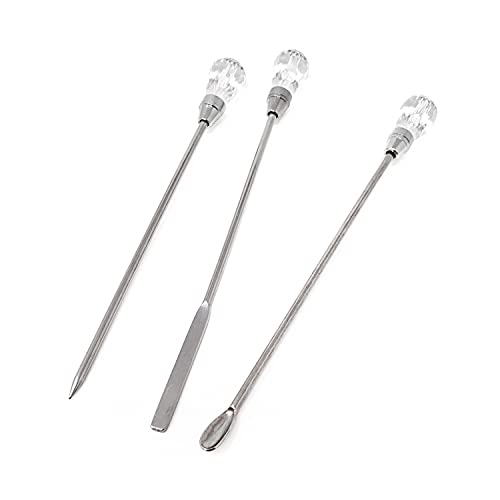 Agujas de agitación Honbay para crear joyería artística con moldes de resina DIY 4