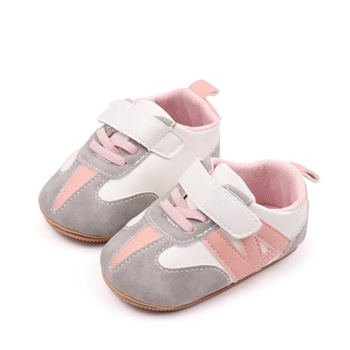 Soft Sneaker Prewalker Shoes First Walking Shoes Sporty Shoes Baby Essential Pink