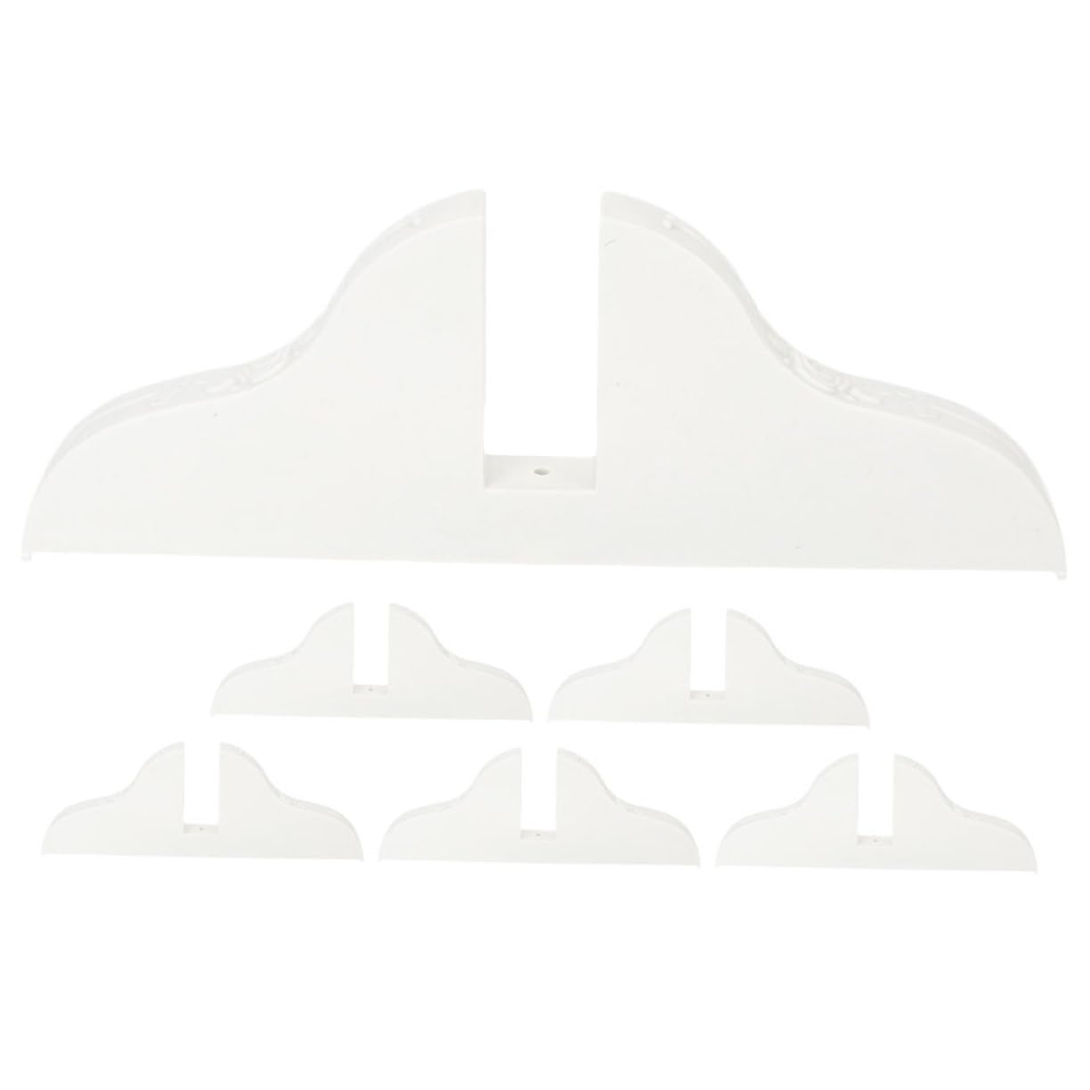 Support pour paravent de séparation ULTECHNOVO base écran en lot de 6