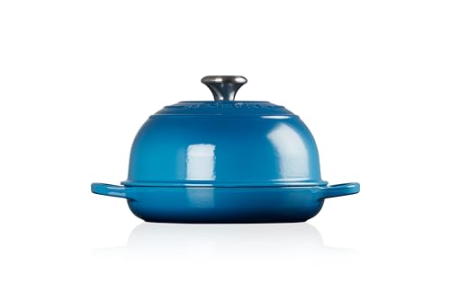 Miniatura 4 de Le Creuset Signature - Horno De Pan De Hierro Fundido Esmaltado Con Tapa, 1.75 Cuartos De Galón 9.5 Pulgadas , Marsella