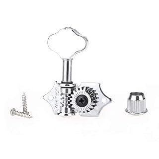 Wilkinson 3R3L Mécaniques Vintage Open Machine Heads pour Guitare Acoustique,Bouton Bean Butter Chrome - Les Beatles, Paul McCartney, John Lennon, RIngo Starr, George Harrison Wilkinson 3R3L Mécaniques Vintage Open Machine Heads pour Guitare Acoustique,Bouton Bean Butter Chrome – Image 6