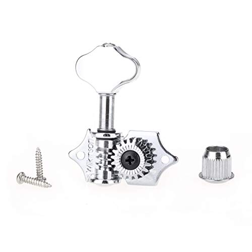 Wilkinson 3R3L Mécaniques Vintage Open Machine Heads pour Guitare Acoustique,Bouton Bean Butter Chrome - Les Beatles, Paul McCartney, John Lennon, RIngo Starr, George Harrison Wilkinson 3R3L Mécaniques Vintage Open Machine Heads pour Guitare Acoustique,Bouton Bean Butter Chrome – Image 7