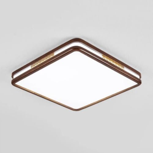 Plafonnier à intensité variable LED mince et extra plat de style nordique pour salon et couloir