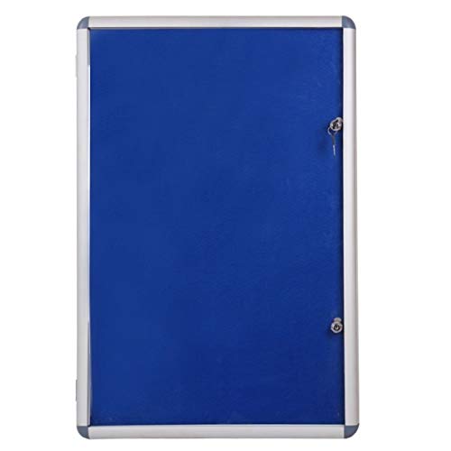 Viz-Pro Indoor Tamperproof Lockable Noticeboard 1200X900mm