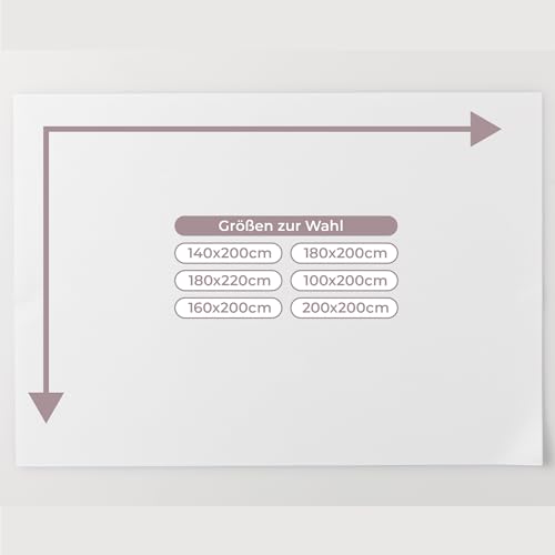 Drap-Plat-Blanc-180-x-220-cm-Draps-de-lit-100-Coton-sans-Bande-elastique-Qualite-Hoteliere-Doux-et-Respirant-Couverture-125-gm