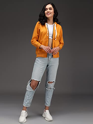Image of eKools� Women's Fleece Winters Hoodie Sweatshirt Zipper with Pockets (Flee1 Series)