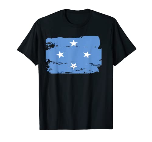 Drapeau officiel des États fédérés de Micronésie T-Shirt