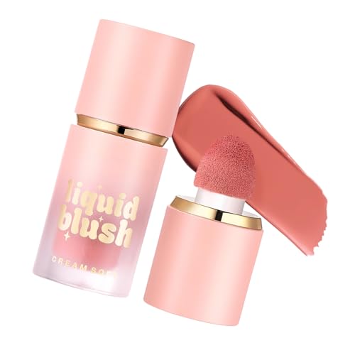 頬のためのポータブル液体の赤面は、日常または特別なイベントの液体のために、長持ちする水分補給と自然な仕上げの頬のメイクアップ