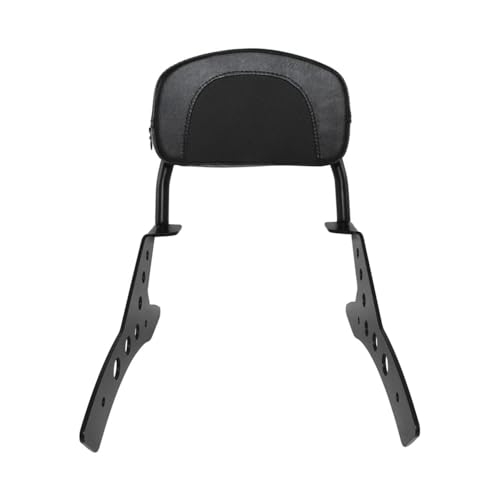 Coussin de dossier passager arrière Rebel 1100 avec support ergonomique en cuir noir