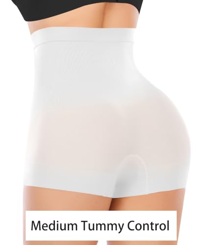 Image of Womens Seamless Shaping Boyshorts Panties Tummy Control Underwear Slimming Shapewear Slip Shorts