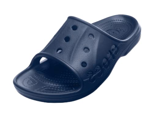 Crocs Baya Slide, Sandales Mixte Adulte, Bleu (Navy) 42/43 EU