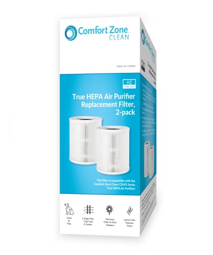 Comfort Zone Filtros HEPA, branco