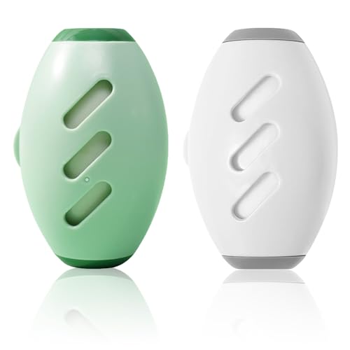 KUWUNG 2 Stück Waschbarer tragbarer Aufkleber, Wiederverwendbare Fusselrollen, Waschbare klebrige Gel Fusselrolle Ball für Haustier Haar, Wiederverwendbarer Gel-Fusselroller für Kleidung, Reisen, Haus