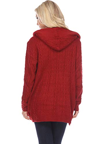 Image of SIMPLY COUTURE Women's Casual Pullover Cable-Knit Oversize Sweater