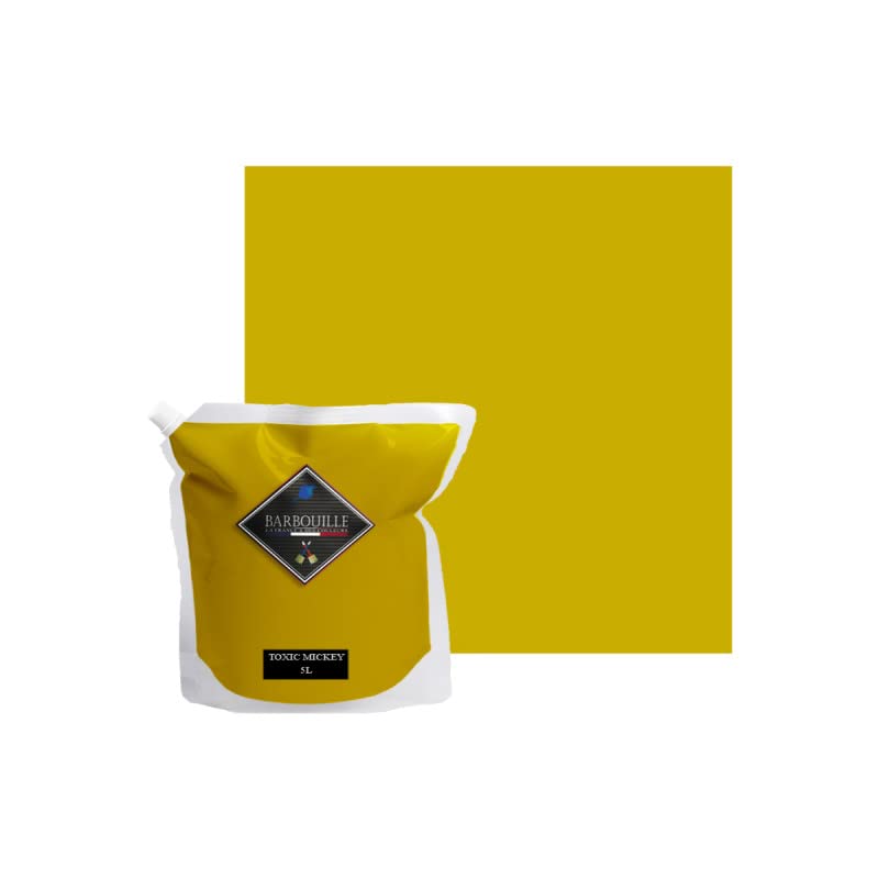 Toxic Mickey - Pintura acrílica mate (5 ltr), color verde