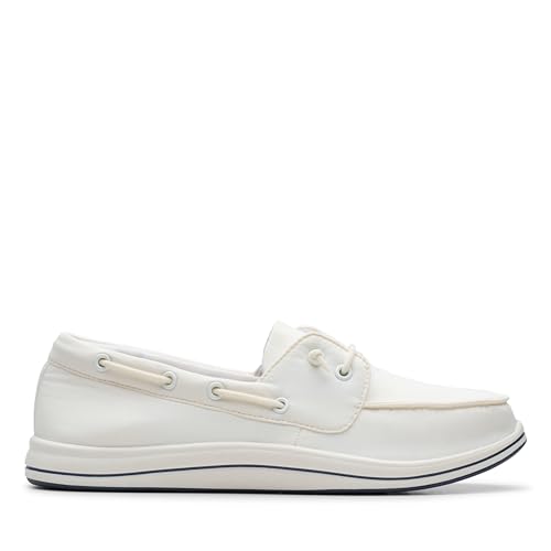 Clarks Breeze Edge para mujer, blanco (White Textile), 9