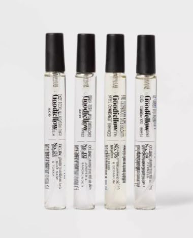 Goodfellow & Co Men's Cologne Sampler Set, Trial Size, 0.5 fl oz, 4 Count