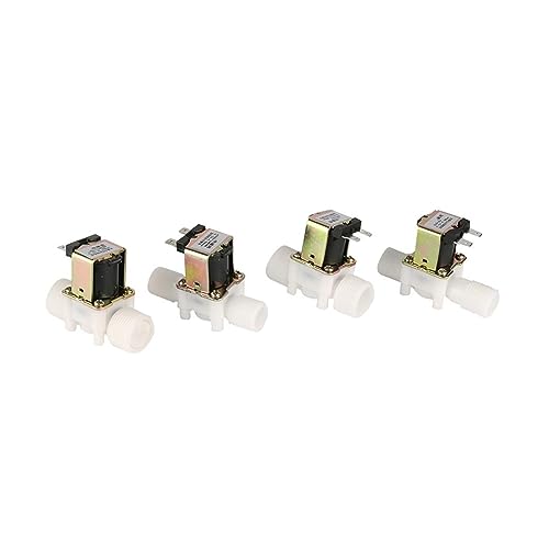 Électrovanne d'eau 1/2 pouce AC 220V vanne magnétique pour commande de débit - 6
