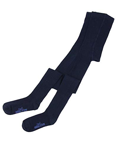 BOBOLI Girl's Basic Tights in Navy, Sizes 4-16