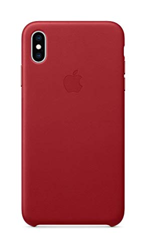 Image of Apple iPhone Xs Max Leather Case - (Product) RED