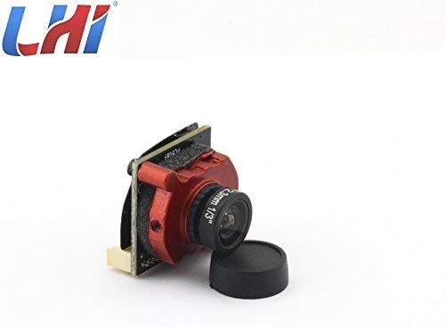 woafly 1/3" COMS 2.3mm FPV Camera 1200TVL HD Wide Voltage5V-12V for Racing Drone Multicopter(RED)