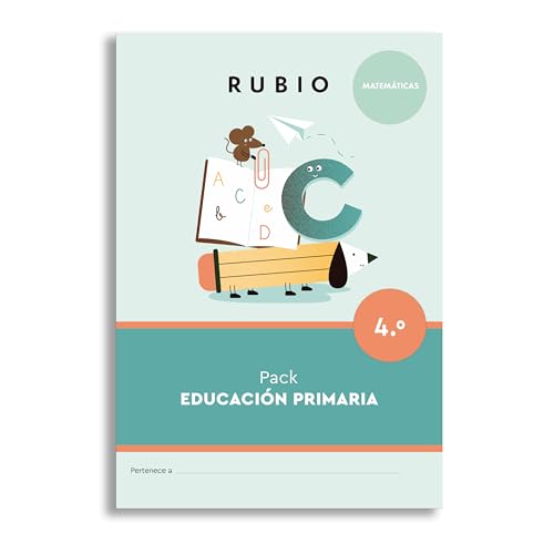 Pack matematicas rubio 4.º primaria