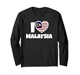 Photo Gallery i love malaysia con bandiera e cuore maglia a manica Photo Gallery i love malaysia con bandiera e cuore maglia a manica