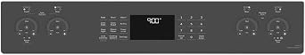 GE Profile PSS93YPFS 30 SlideIn Smart Electric Range with 4 Radiant Heating Elements, 5.3 Cu. Ft. True Convection Oven, Storage Drawer, WiFi, Self Clean with Steam Option,