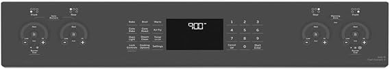 GE Profile PSS93YPFS 30 SlideIn Smart Electric Range with 4 Radiant Heating Elements, 5.3 Cu. Ft. True Convection Oven, Storage Drawer, WiFi, Self Clean with Steam Option,