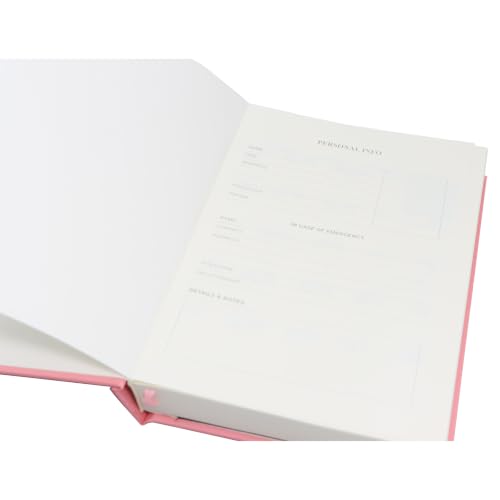 Amazon Basics Daily Planner with Monthly Tabs, A5 Size, Hardcover, Baby Pink - image 4