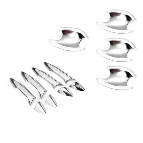Cubre manijas cromadas de puertas para Hyundai Elantra 2011-2016