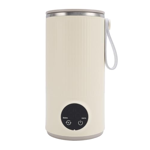 Portable Baby Bottle Warmer for Travel, Fast Heating Long Lasting Warming Precise Temperature Control, Comfortable Baby Feeding on The Go, Waterless Warming Milk